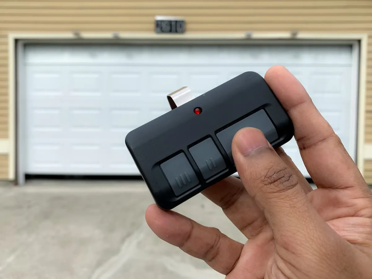 Garage remote batteries