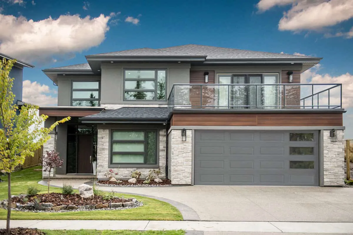 Modern garage doors