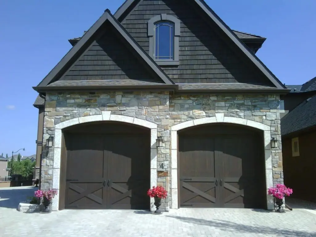 High end garage door