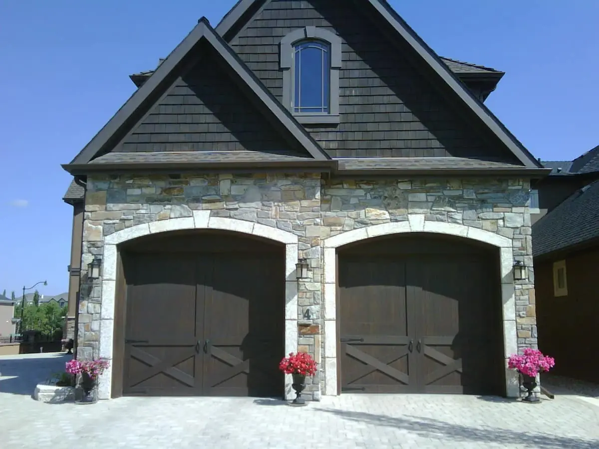 High end garage door